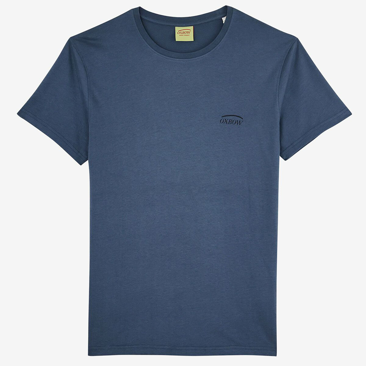 Logo Print T-Shirt in Organic Cotton with Short Sleeves