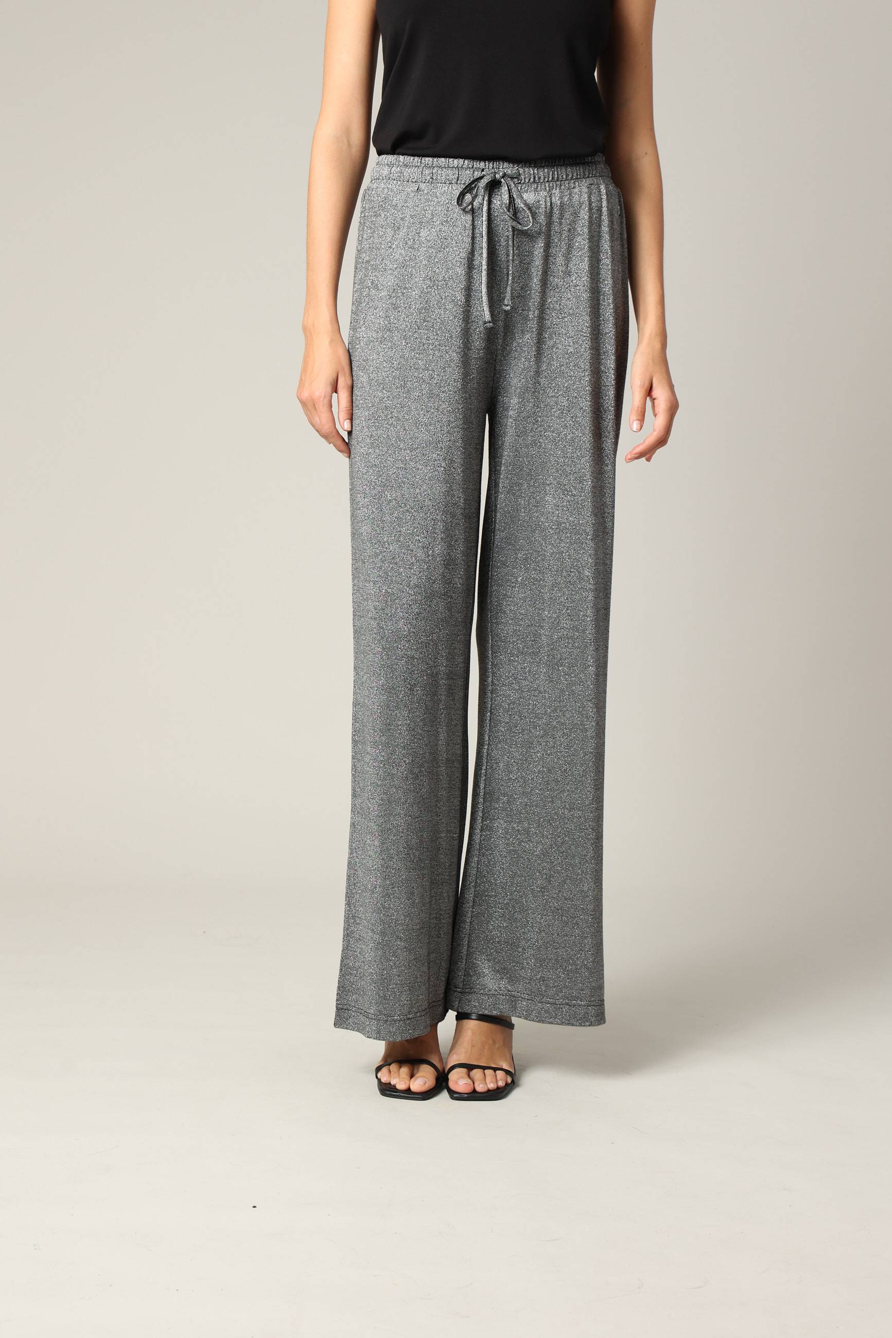 Pantalon casual en jersey fil textile avec taille élastiquée MICHKA, DEELUXE