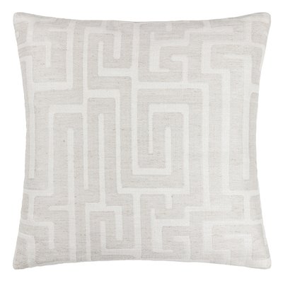 Geometric Maze Jacquard Cushion SO'HOME