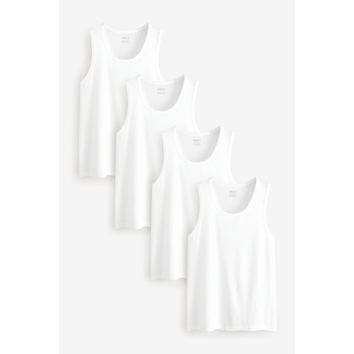 Débardeur en coton, lot de 4, NEXT