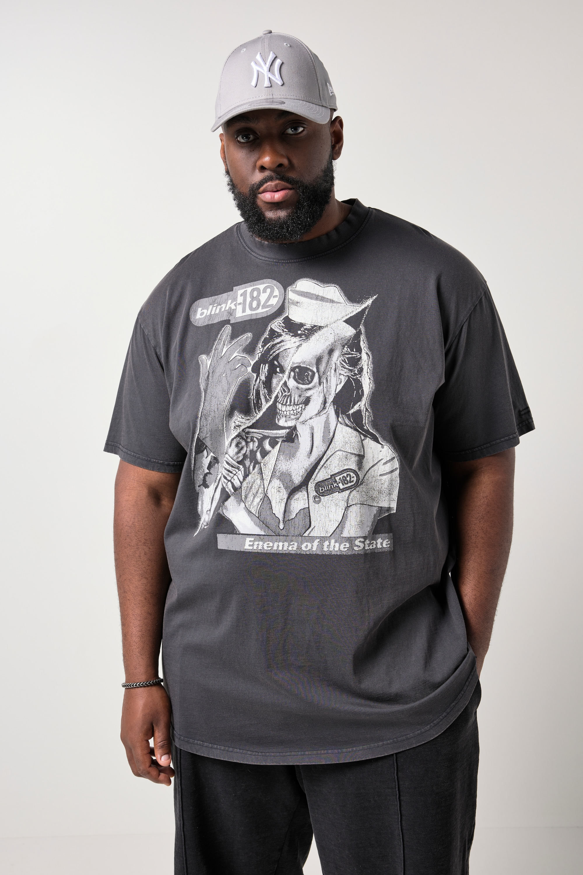 T-shirt de groupe oversize à manches courtes, STHUGE