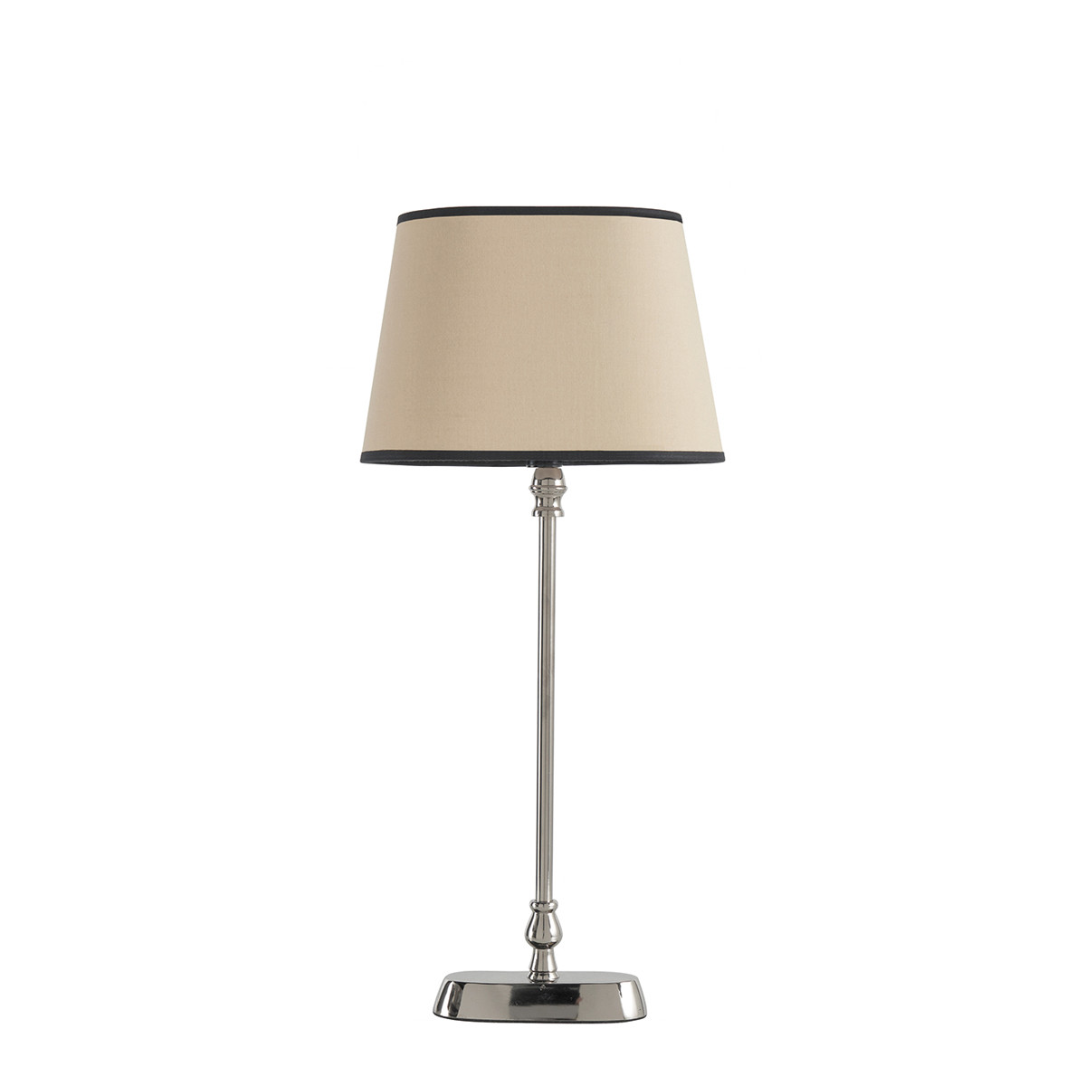 Lampe en laiton, BLANC D’IVOIRE