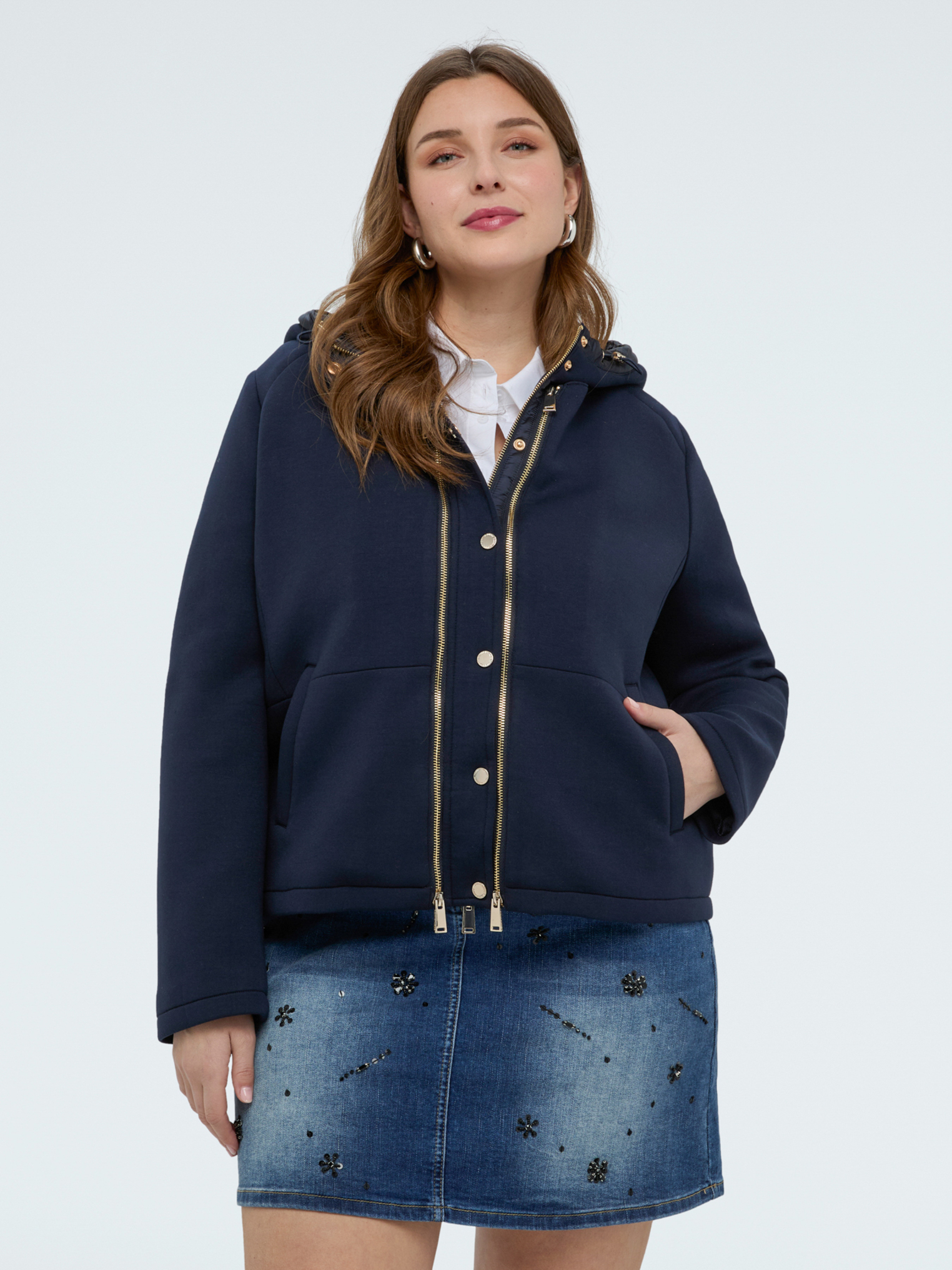 Veste 3 en 1 en scuba, FIORELLA RUBINO