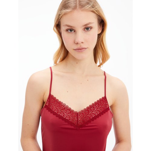 Nachthemd mit schmalen trägern rot Calvin Klein Underwear | La Redoute