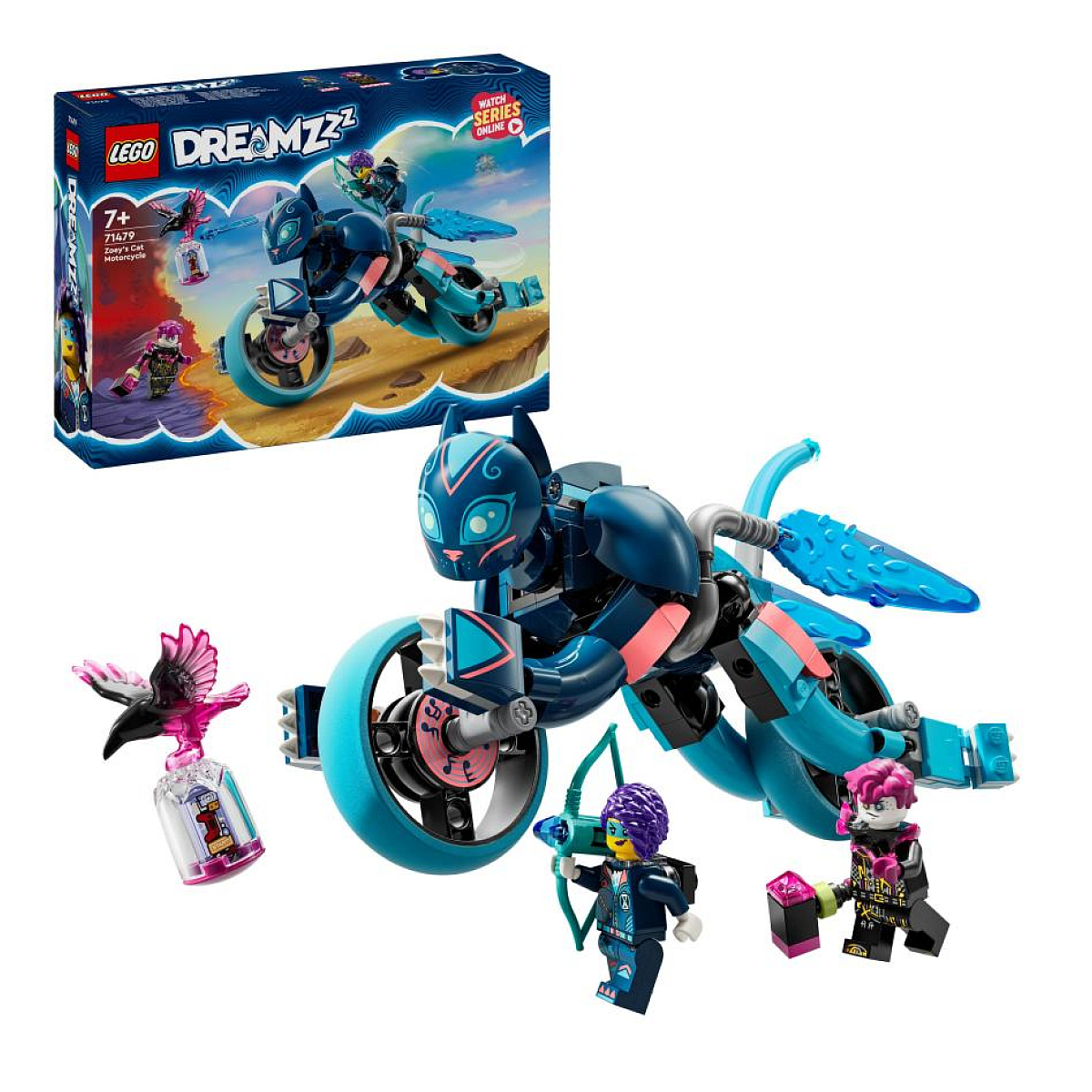 71479 Le chat-moto de Zoey ® DREAMZzz, LEGO