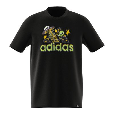 Sportswear Graphic Cotton T-Shirt with Logo Print ADIDAS SPORTSWEAR