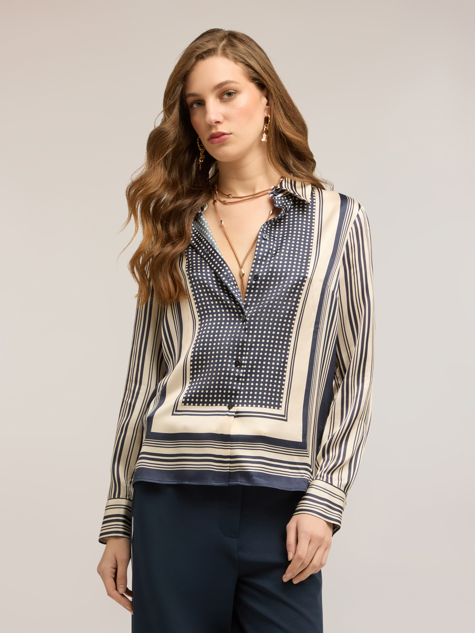 Chemise imprimé foulard, MOTIVI