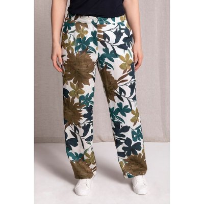 Pantalon Mandy, design floral, jambes larges ULLA POPKEN