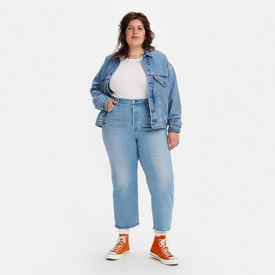 Ribcage Straight Ankle Jeans with High Waist LEVI’S PLUS