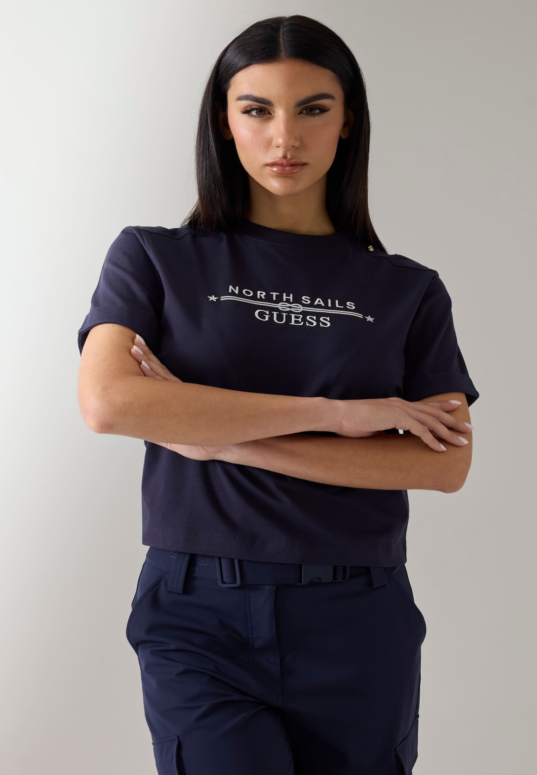 T-Shirt Avec Logo Imprimé, GUESS