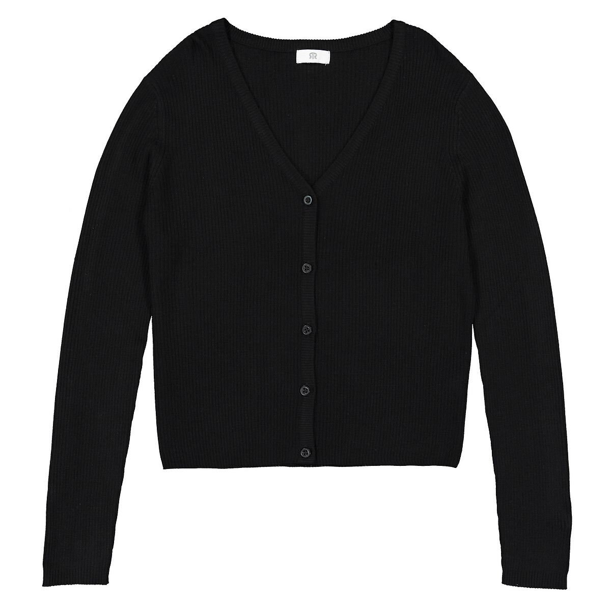 black button up cardigan