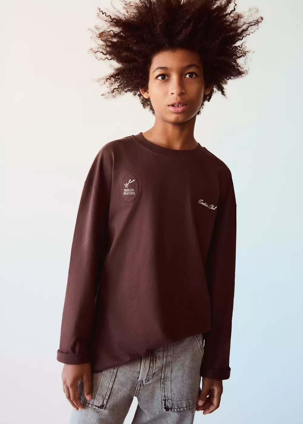 T-shirt oversize imprimé, MANGO KIDS
