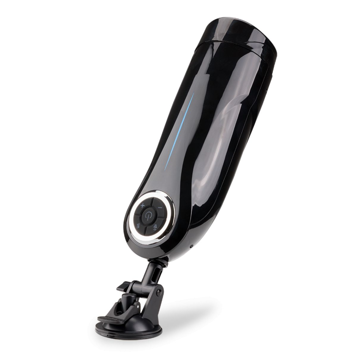 Vibromasseur Téléscopique à Ventouse - 10 Modes De Vibration - Silicone - Neuf