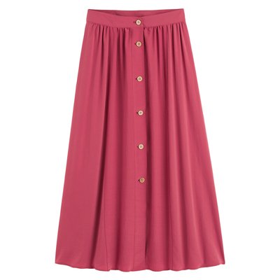 Buttoned Full Maxi Skirt LA REDOUTE COLLECTIONS