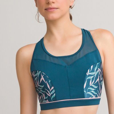 Printed Sports Bra LA REDOUTE COLLECTIONS