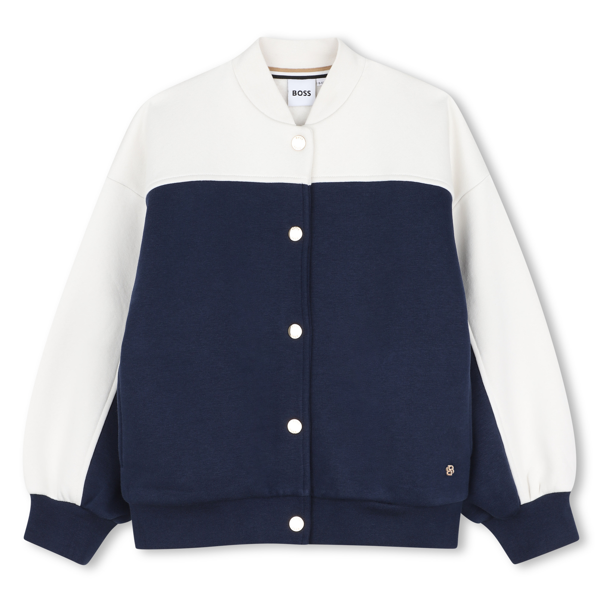 Cardigan en molleton, BOSS KIDSWEAR