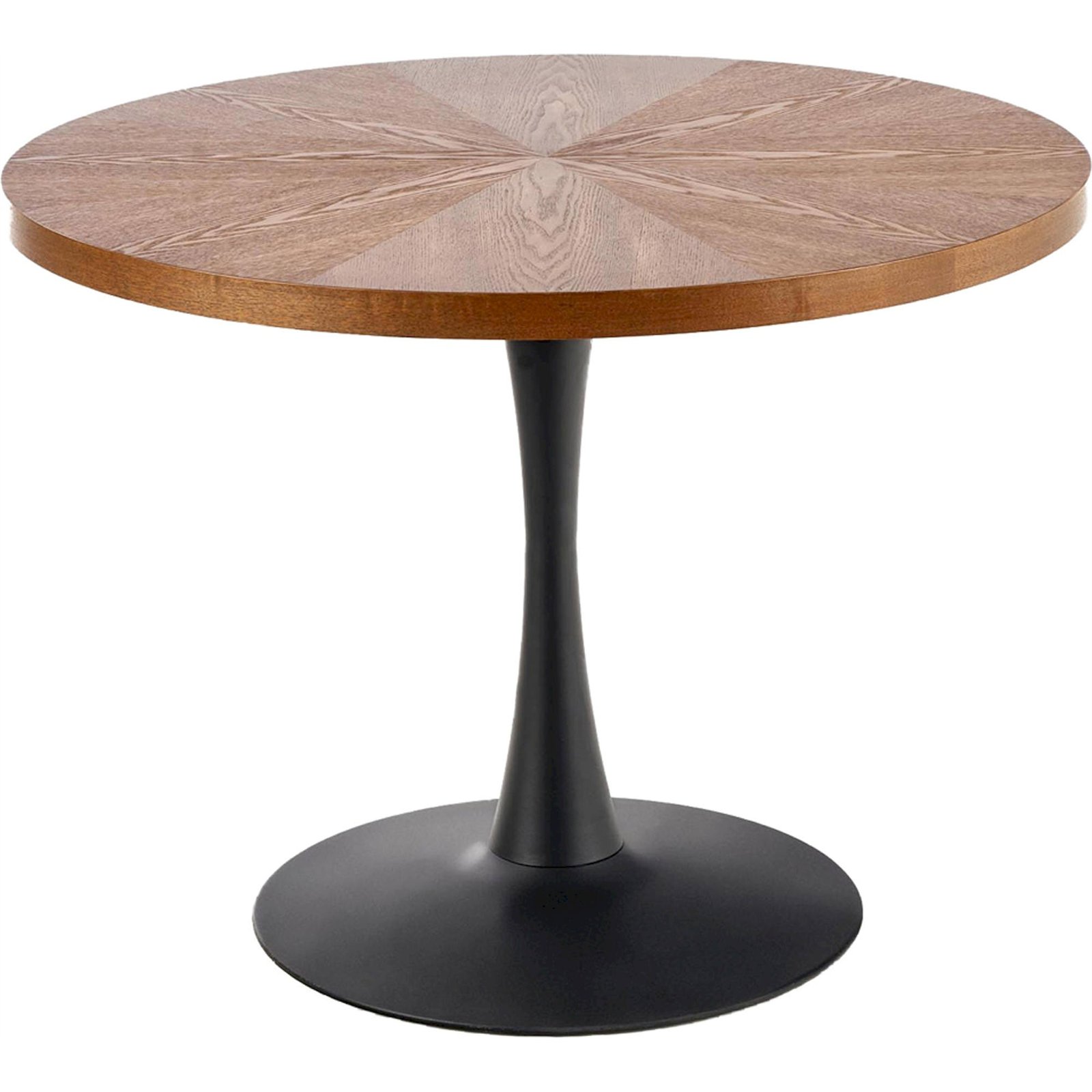 Table ronde EXPULTIP en bois et métal, RECOLLECTION