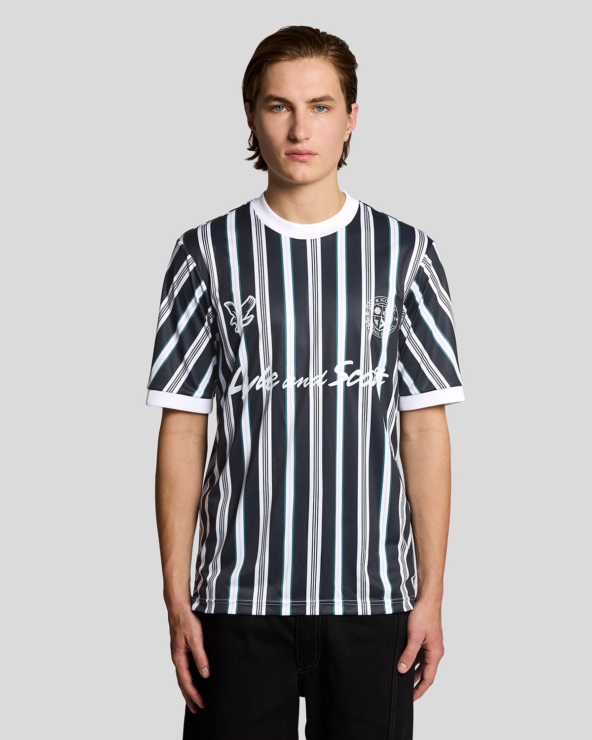 Maillot de football Prep à rayures, LYLE & SCOTT