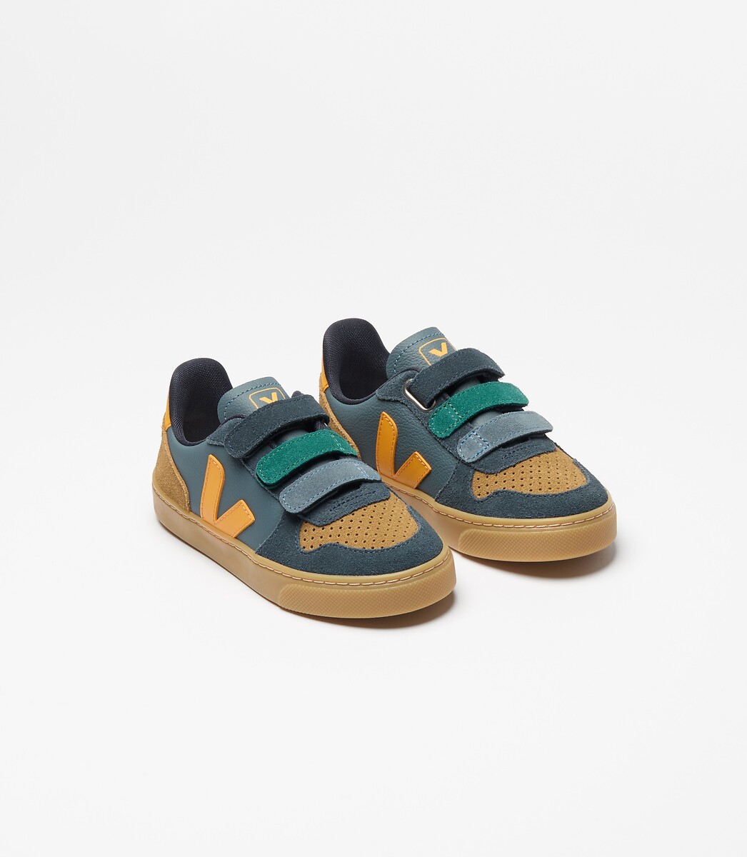 Baskets en cuir SMALL V-10, VEJA