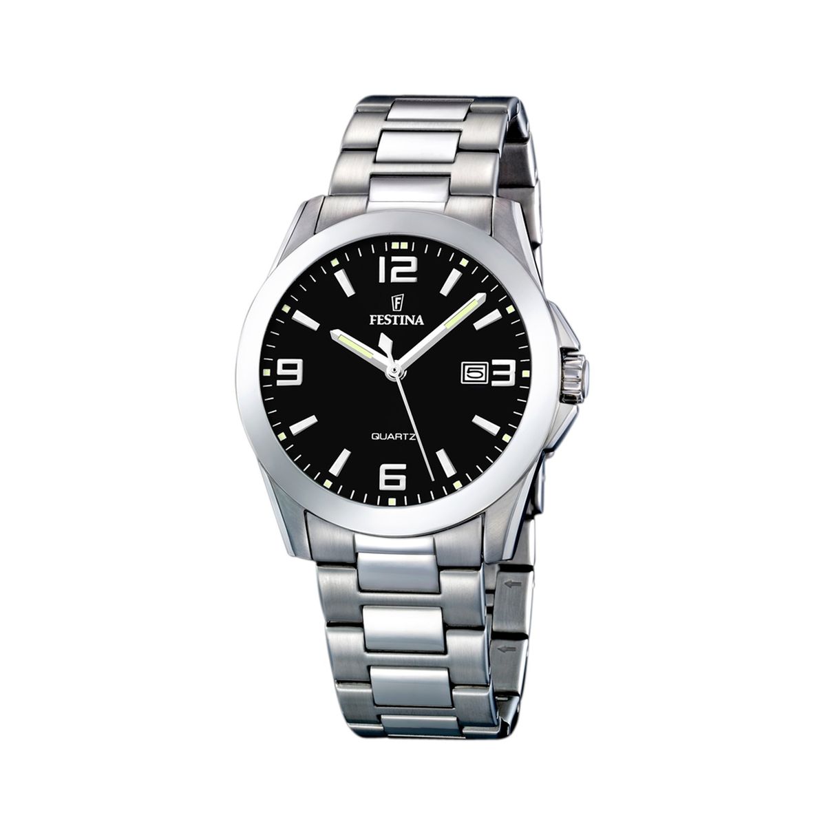 Montre analogique classics argent noir argent Festina La Redoute