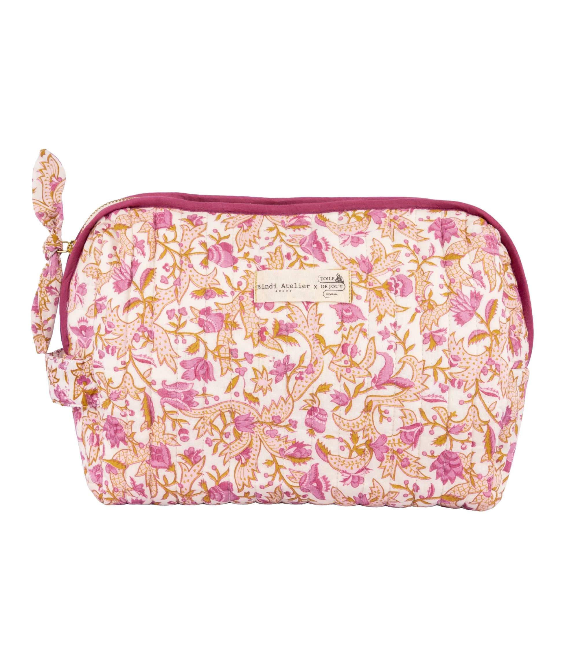 Trousse de toilette Toile de Jouy depuis 1760 - Forest, BINDI ATELIER