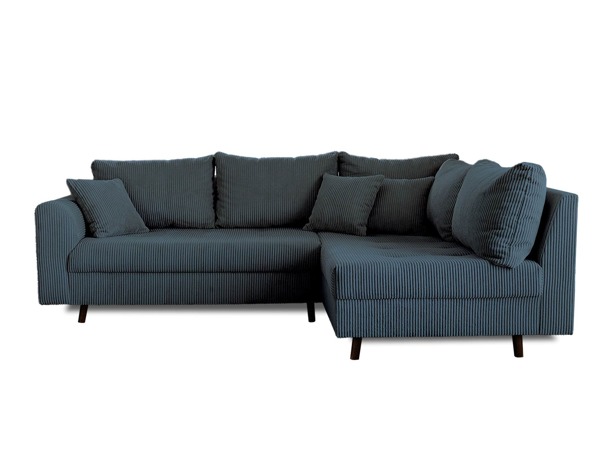Canapé d'Angle droit 4 places + pouf places - RUNE, BEST MOBILIER