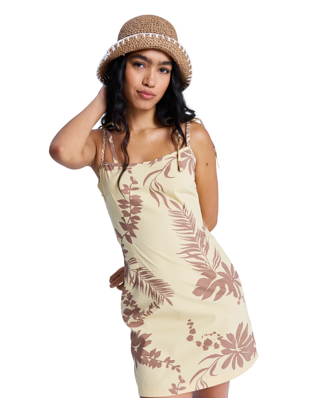 Robe à bretelles NEW NOSTALGIA PRINTED., ROXY