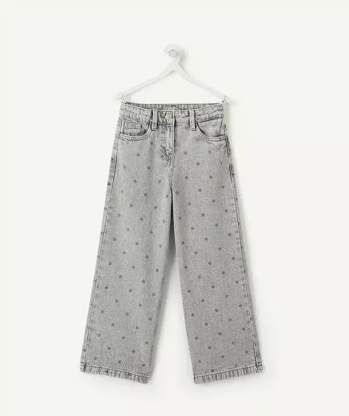Pantalon large, imprimé pois, TAPE A L'OEIL