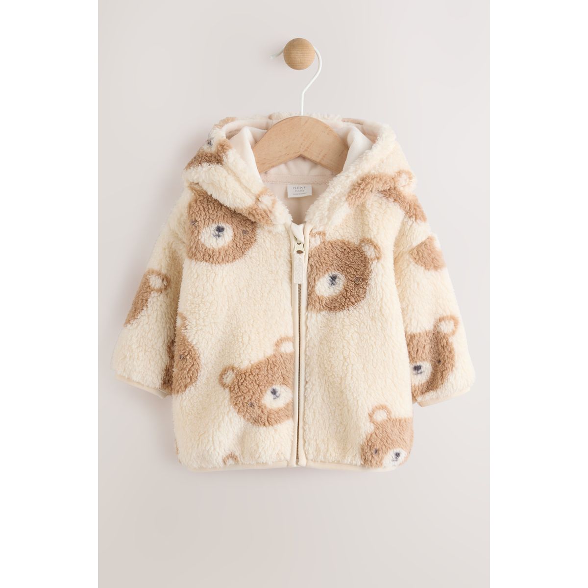 Veste zippée bébé en polaire, NEXT