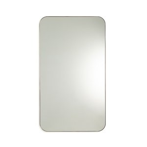 Metalen spiegel, verouderd messing H140 cm, Caligone AM.PM image