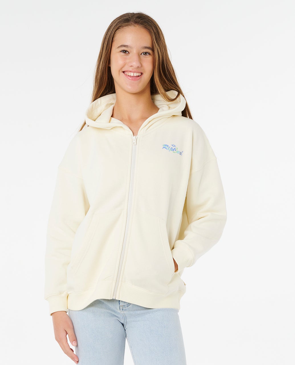 Sweat à capuche zippé Lay DAY Relaxed fille, RIP CURL