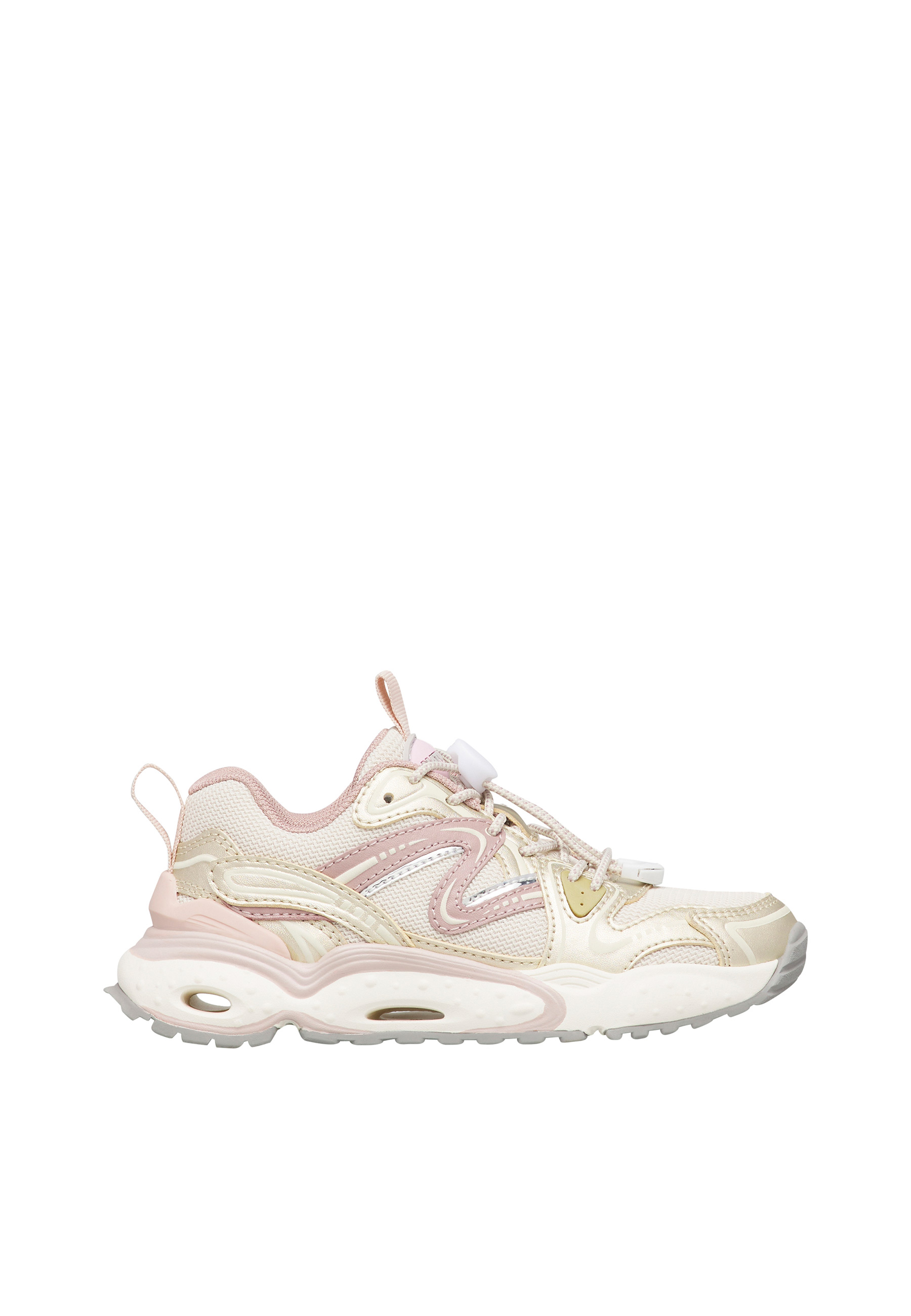 Sneakers en écopelle et tissu FLYNER., NATURINO