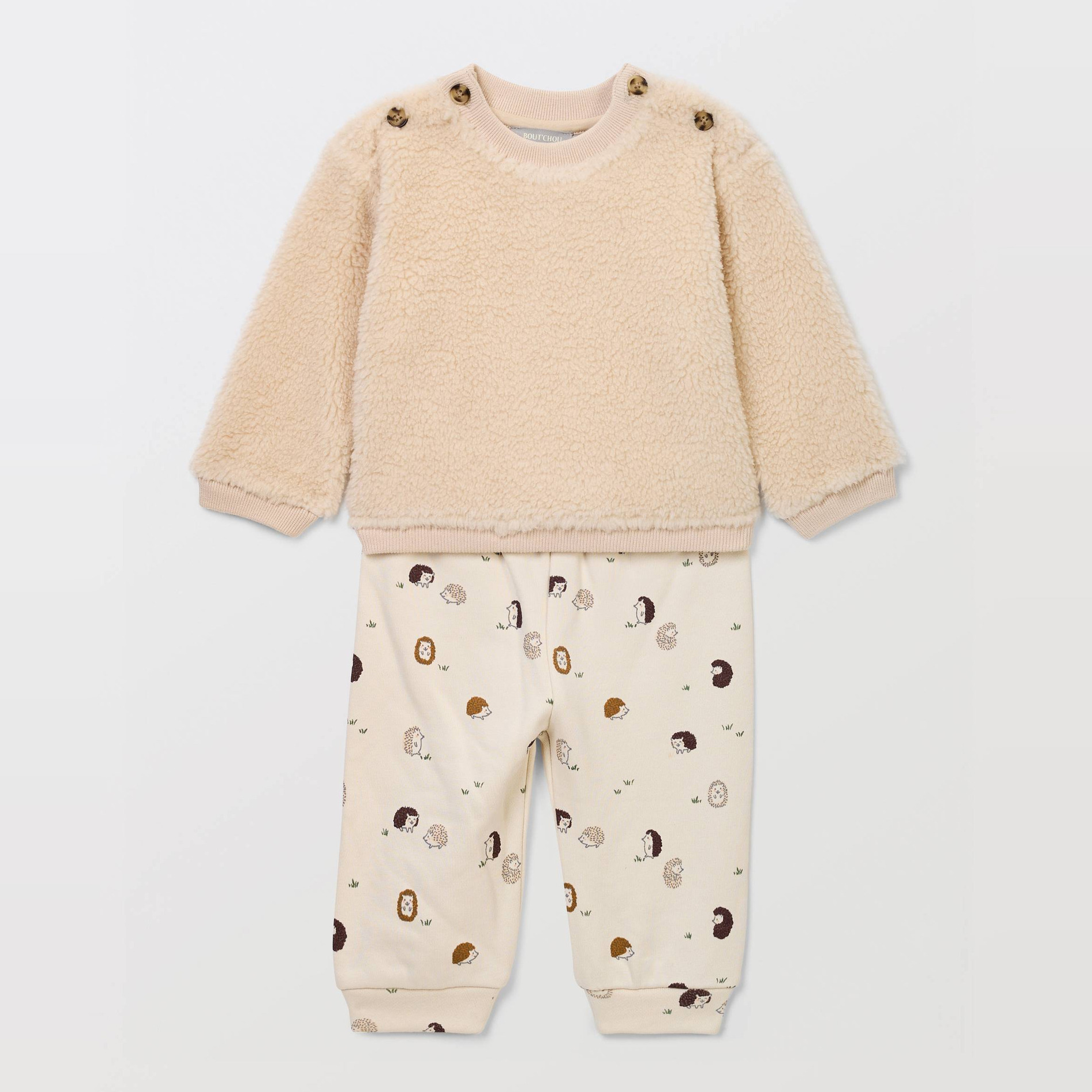Ensemble sweat en sherpa et legging, BOUT'CHOU