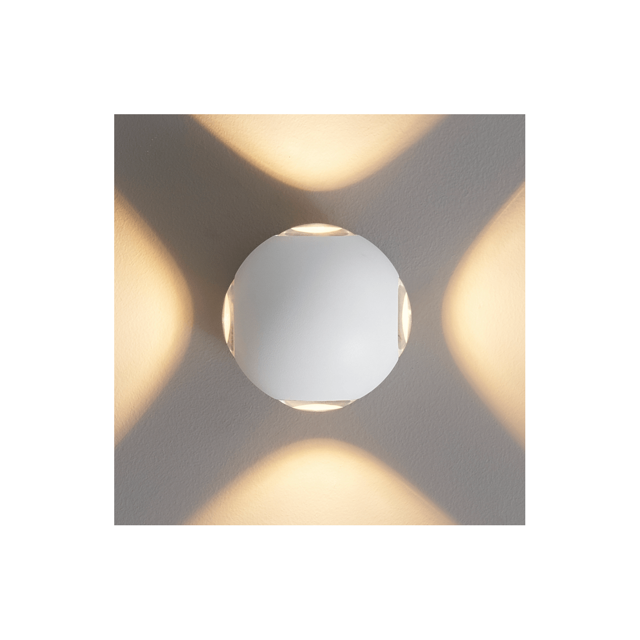 Applique ronde quatre points lumineux - JOIA, KOSILUM