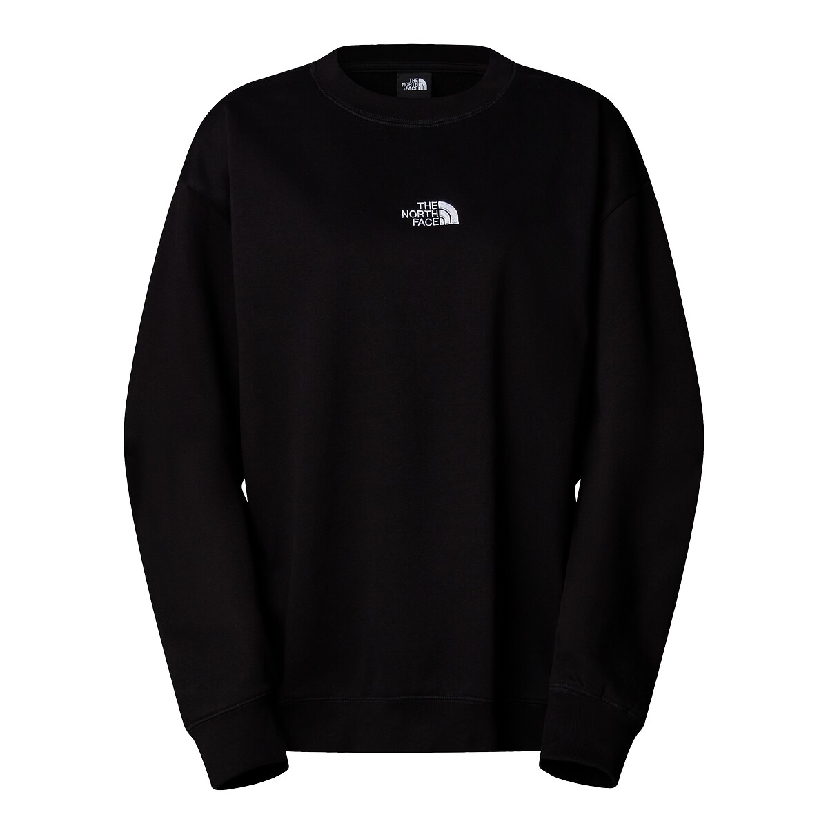 Oversized sweater met ronde hals