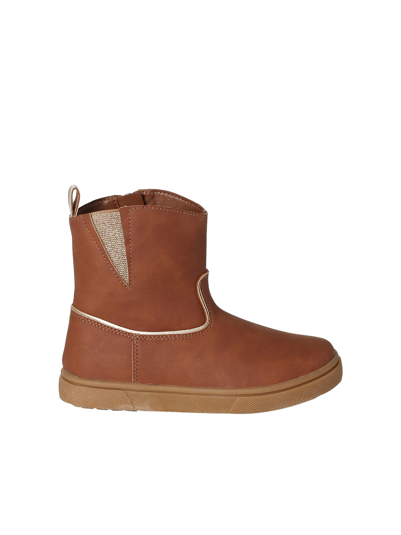 Boots zippées, VERTBAUDET