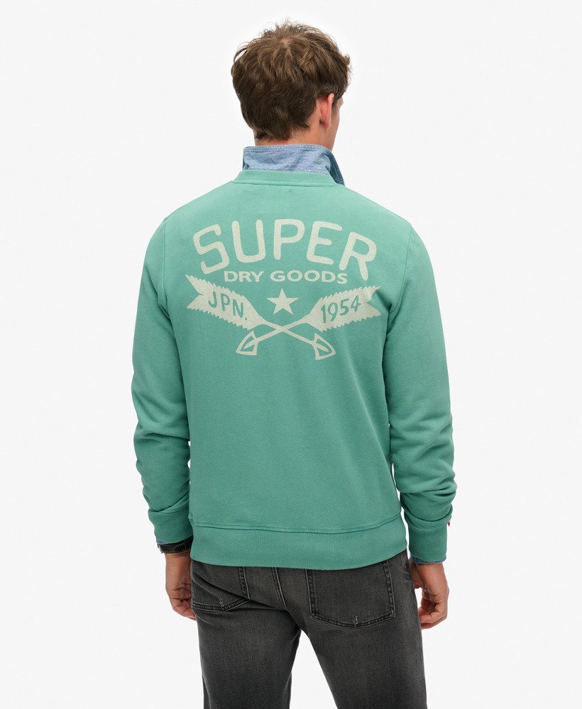 Sweat ras du cou monochrome décontracté Lo-Fi Outdoor, SUPERDRY