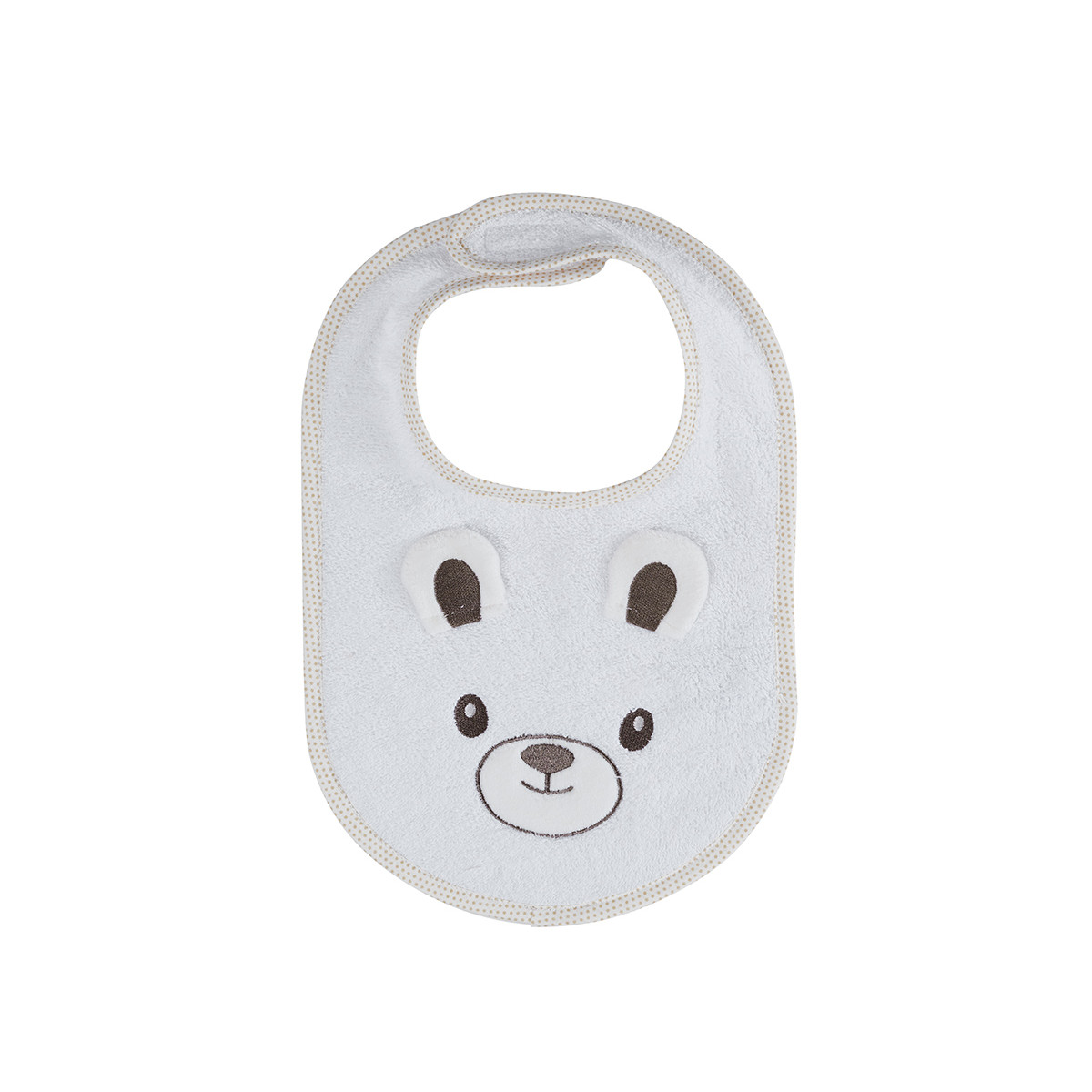 Lot de 2 bavoirs BOBBY L'OURS, SENSEI MAISON