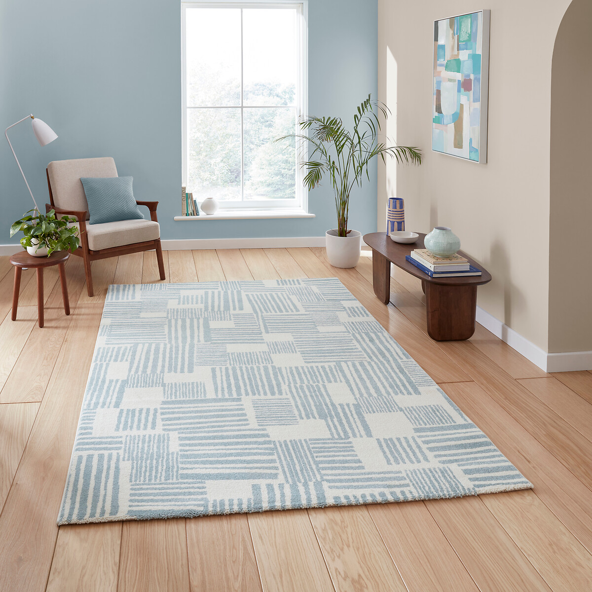 Catherine Lansfield Blocks Modern Abstract Rug, CATHERINE LANSFIELD