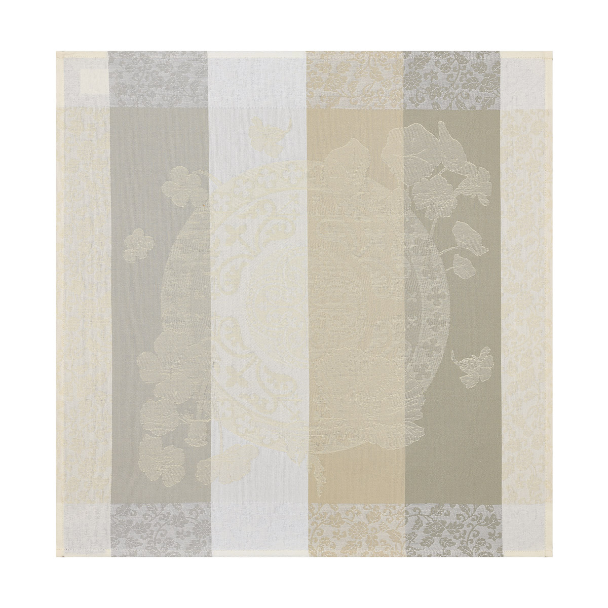 Serviette en Coton, FLEURS GOURMANDES, LE JACQUARD FRANCAIS