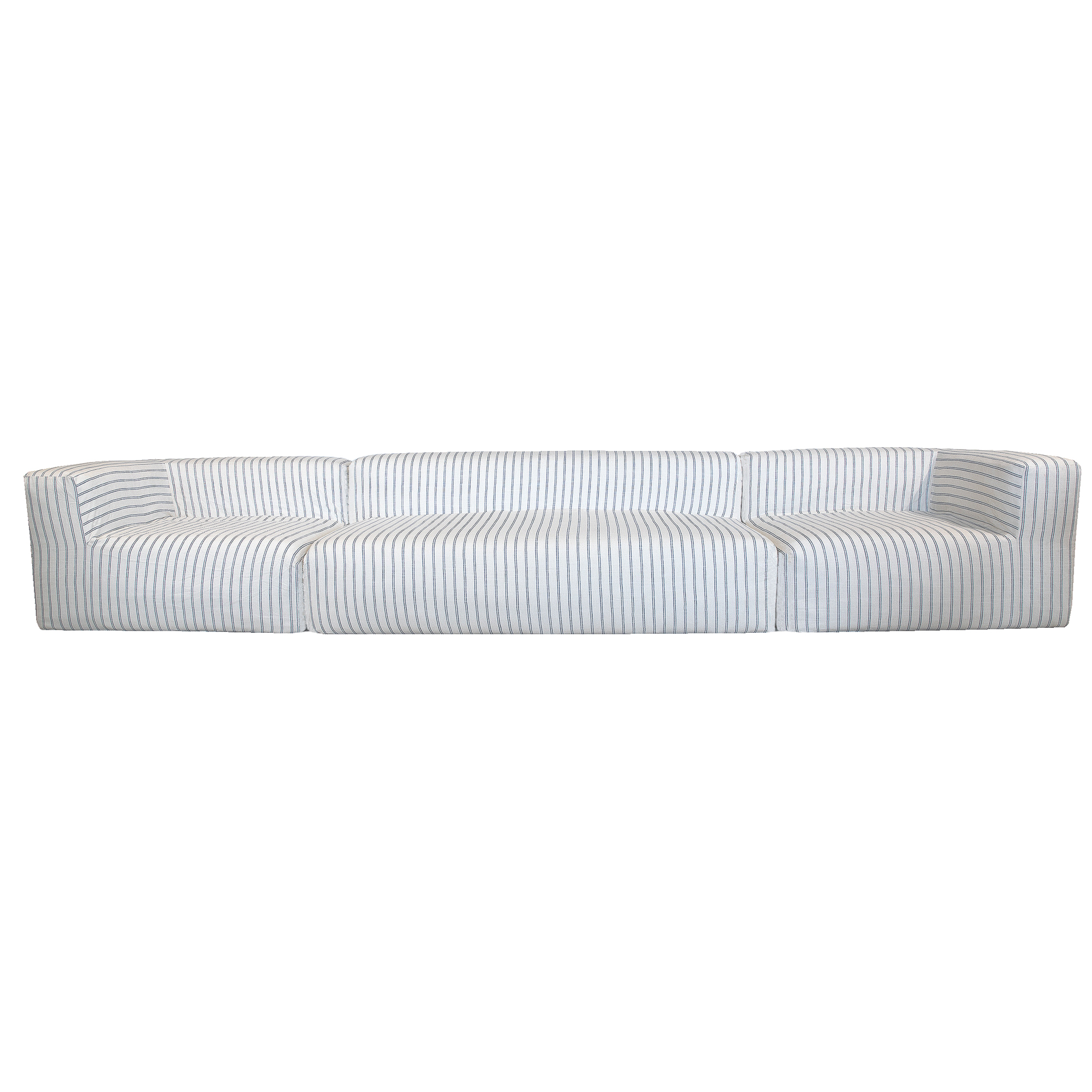 Canapé modulable en lin, déhoussable, MX HOME