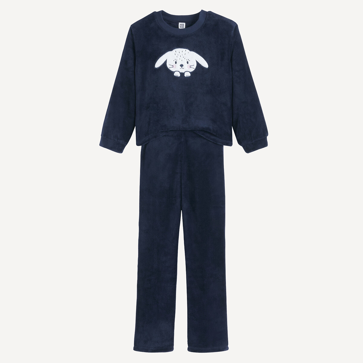 Pyjama polaire, motif lapin, LA REDOUTE COLLECTIONS