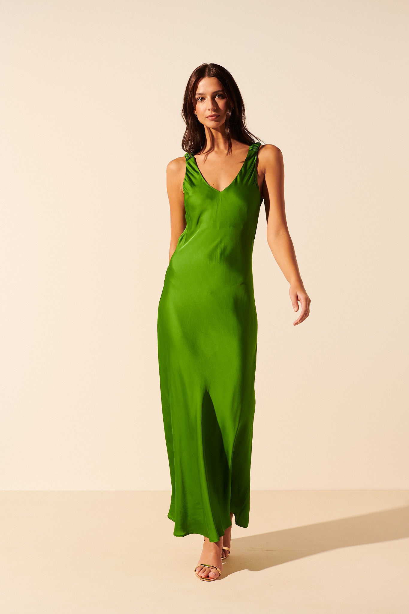 Robe longue satinée GRAMMY
