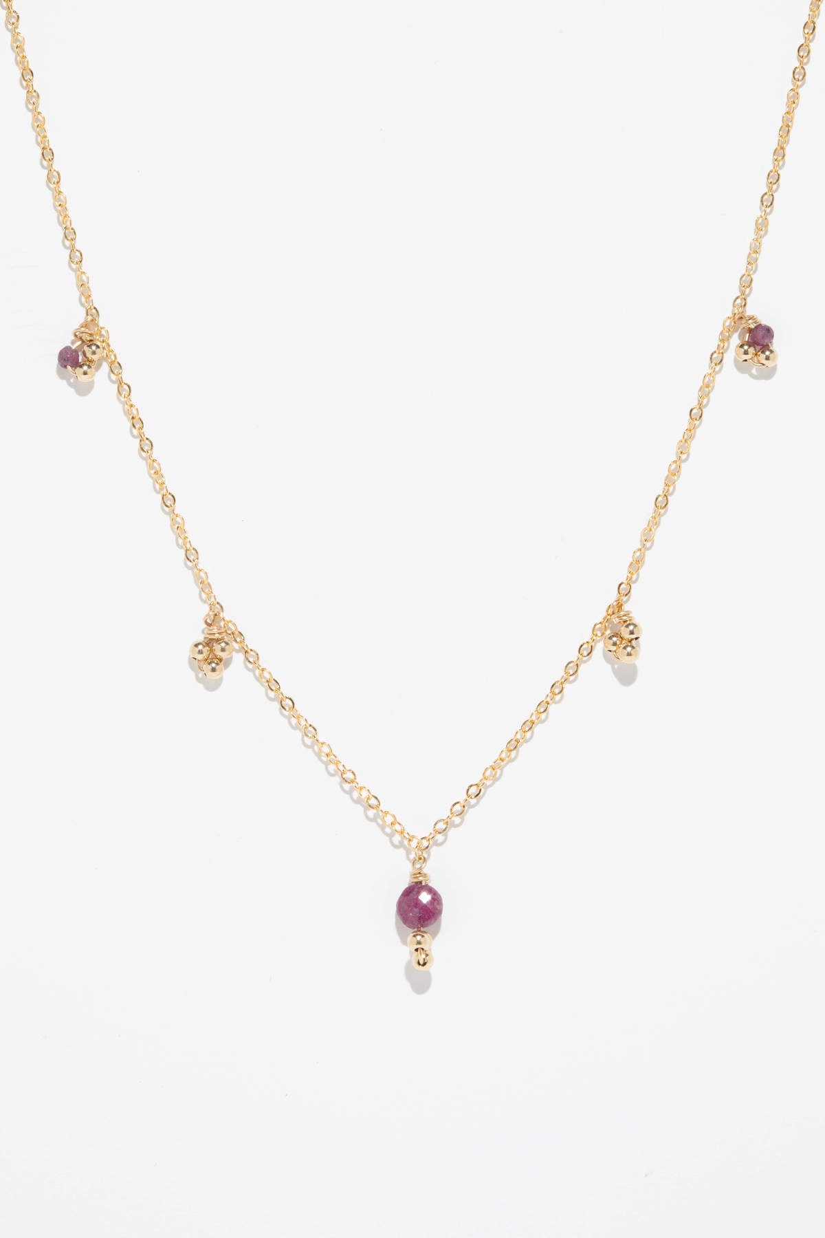 Collier Gaia - Rubis, YAY PARIS