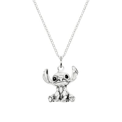 Lilo and Stitch Necklace in Sterling Silver DISNEY