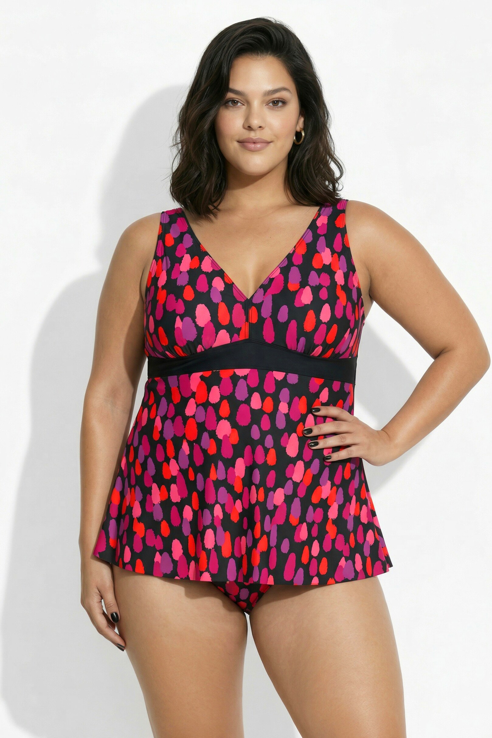 Robe de bain à pois, ULLA POPKEN