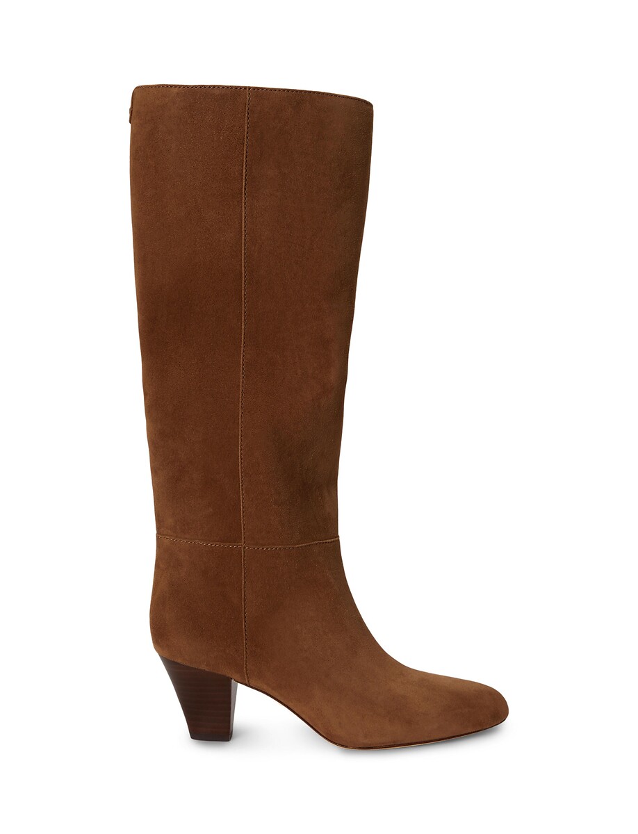 Bottes à talons, en cuir suédé, EMERSYN, LAUREN RALPH LAUREN