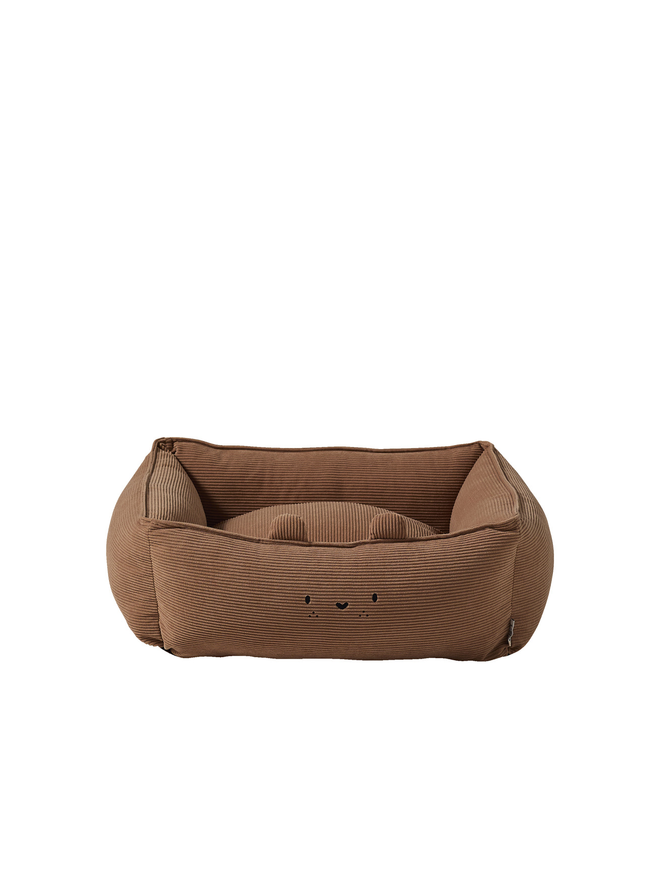 Panier matelassé en velours pour chien, disponible en 3 tailles, VERTBAUDET