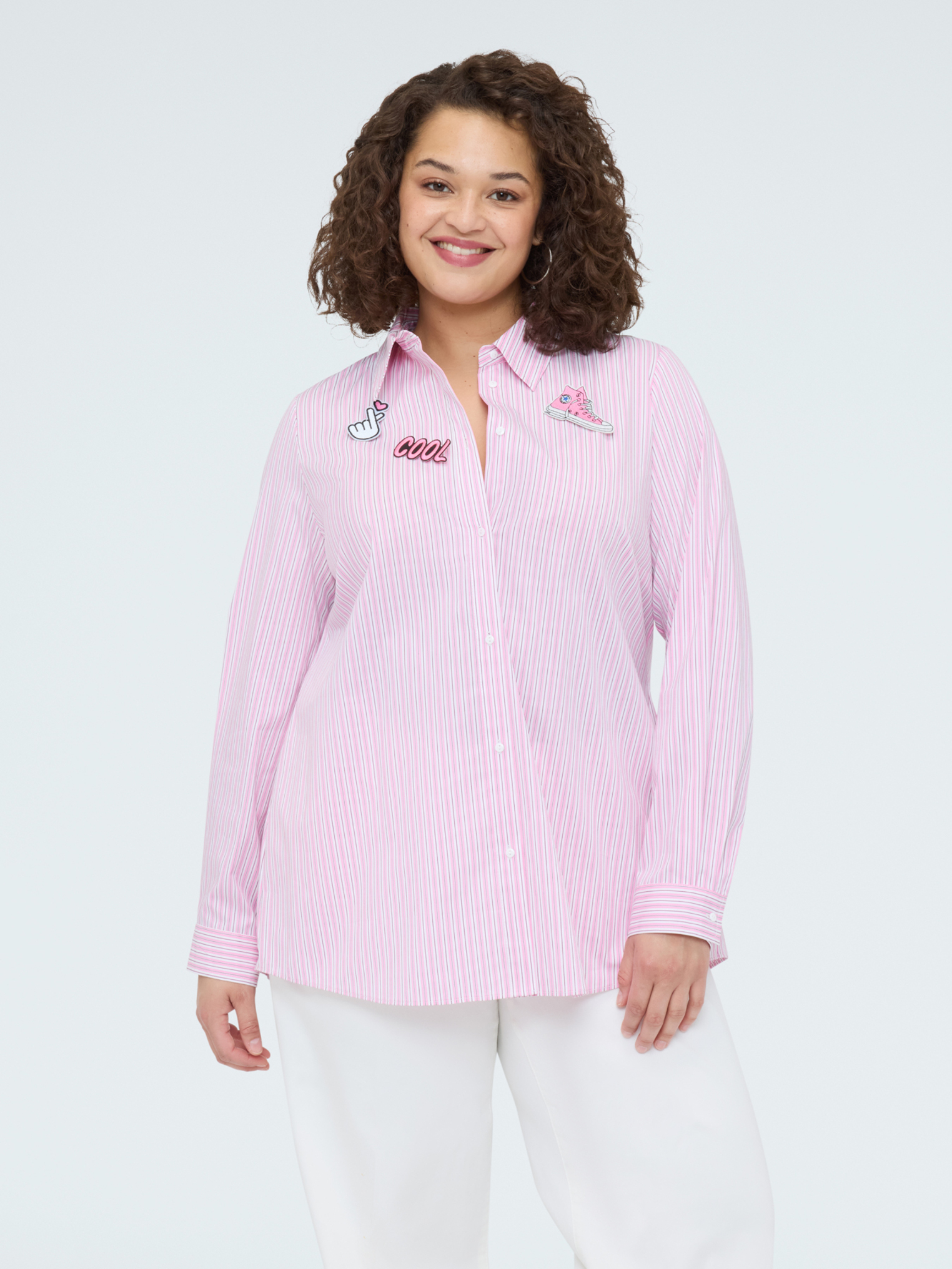 Chemise rayée, FIORELLA RUBINO