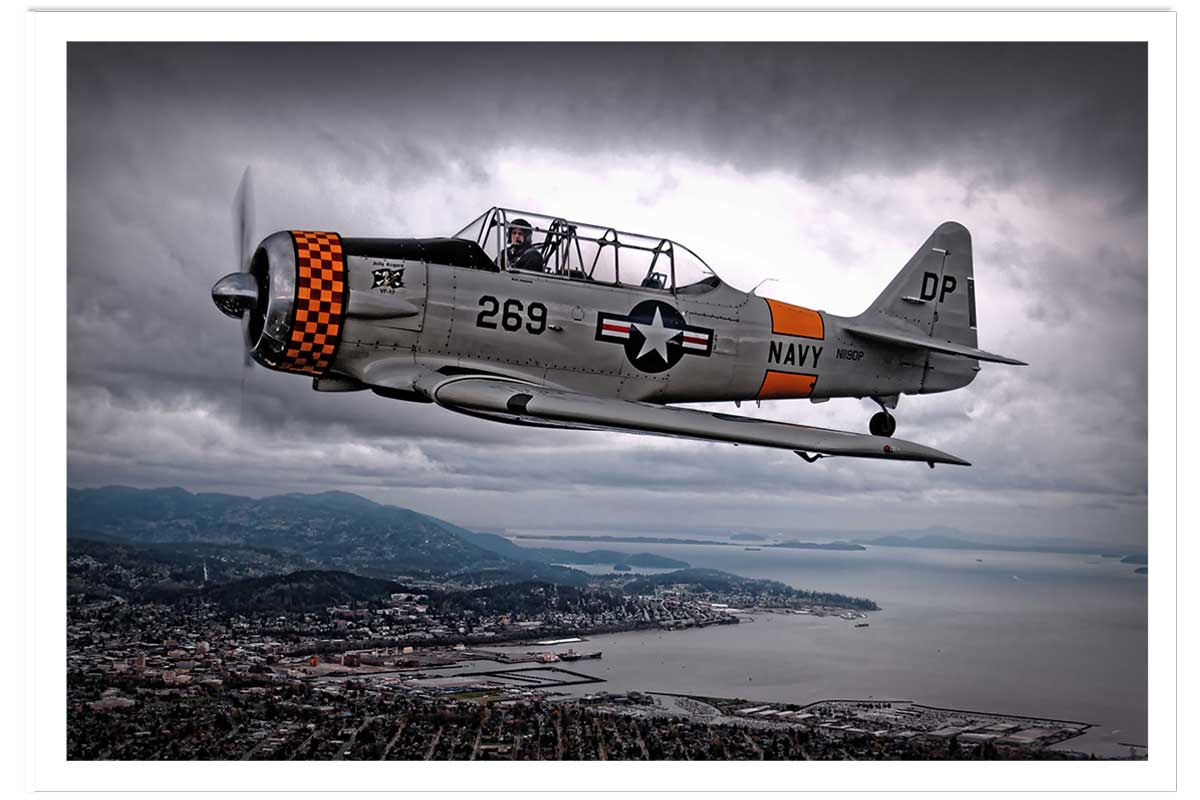 Affiche navy in the sky, HEXOA
